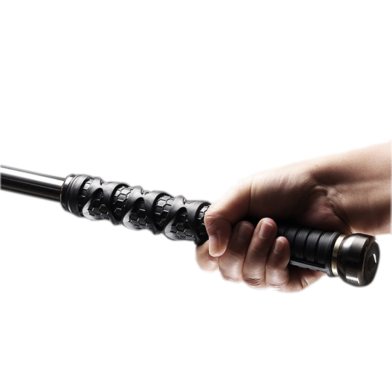 Expandable Baton Sponge handle&Rubber rhombic handle